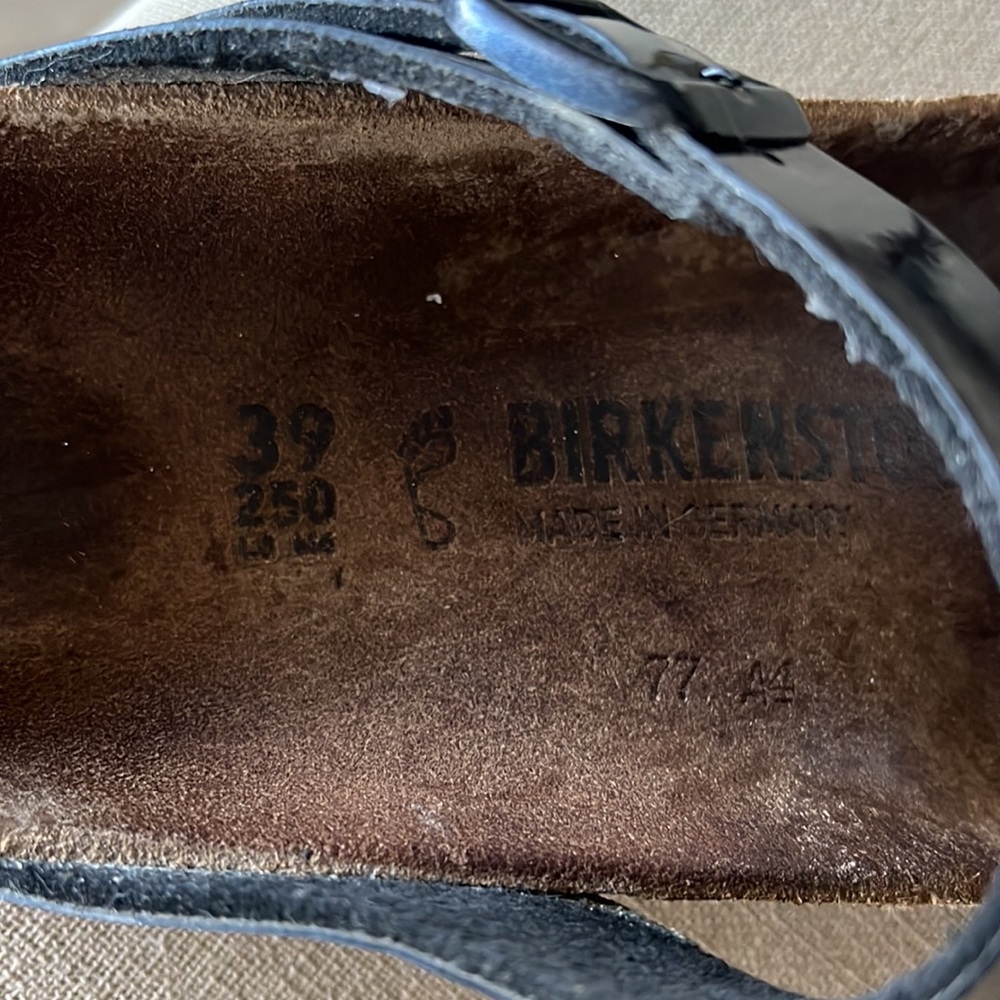 Birkenstock Made In Germany Cork And Leather Sandals View 5